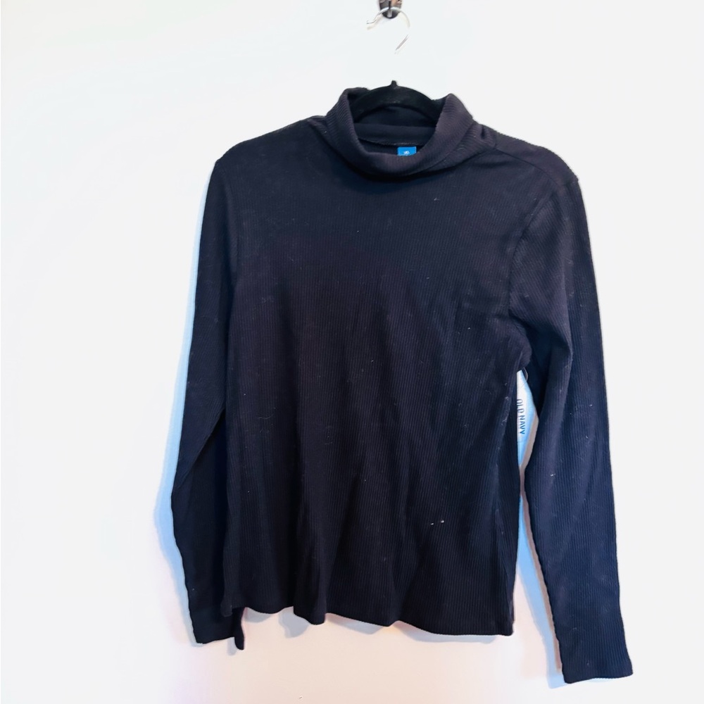 NWT Old Navy black long sleeve turtleneck size XL